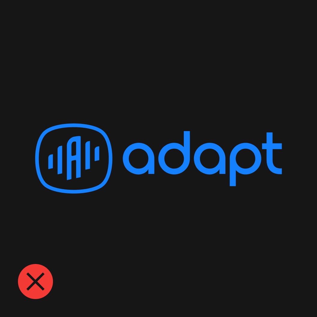 Adapt_Brand_Avoid_Color Nuance Logo